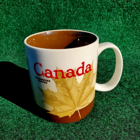 Starbucks Canada  2009 Global Icon Coffee Mug Cup 16 oz - Picture 1 of 9